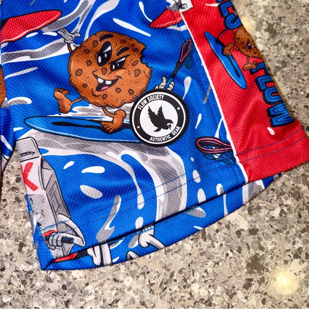 Flow Society l Milk & Cookies Flow l Youth Shorts l Size: YXS - Picture 4 of 9